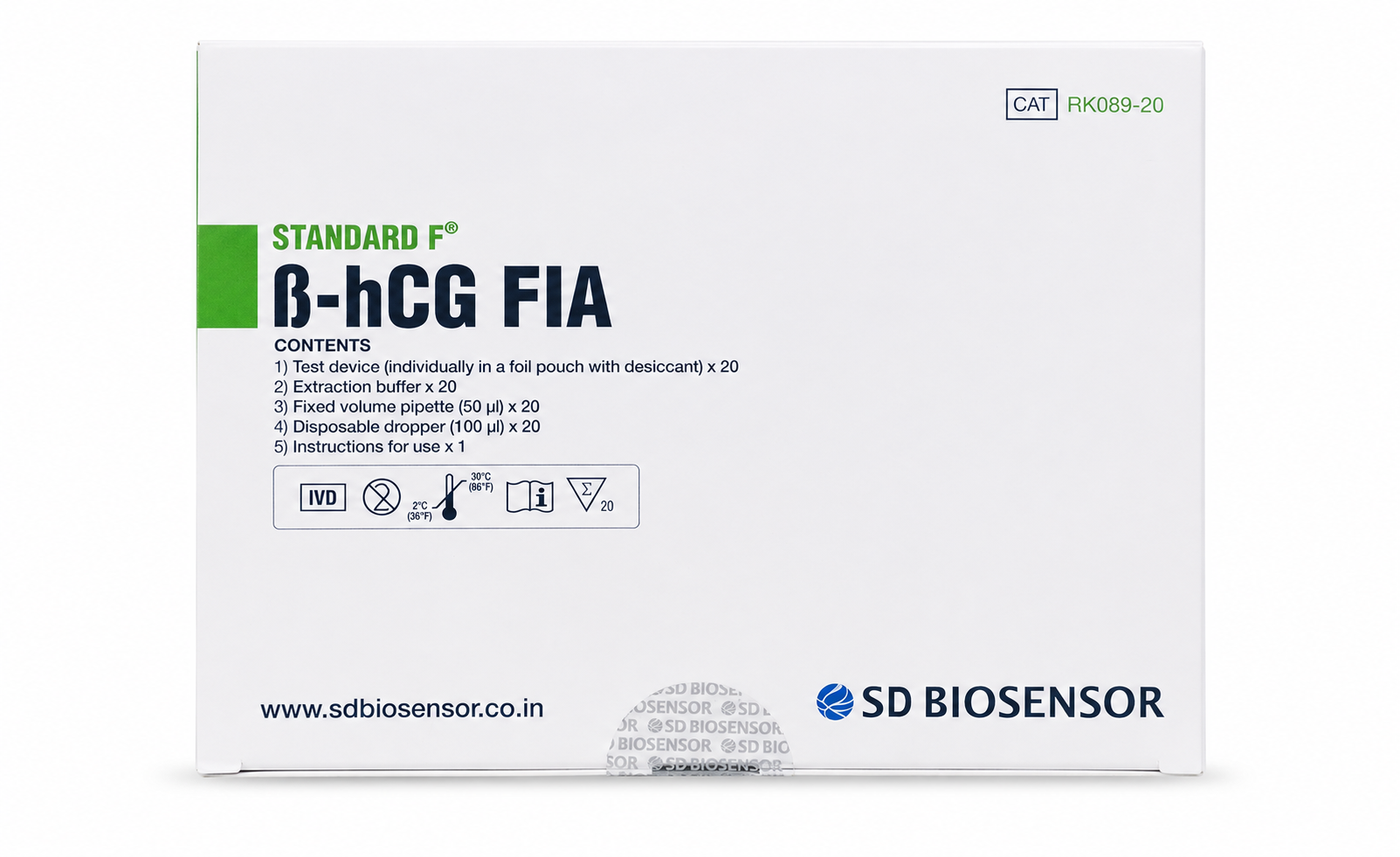 STANDARD F β-hCG FIA