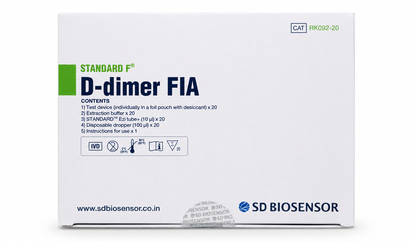 STANDARD F D-dimer FIA