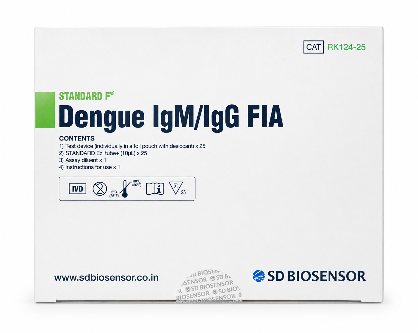 STANDARD F Dengue IgM/IgG FIA
