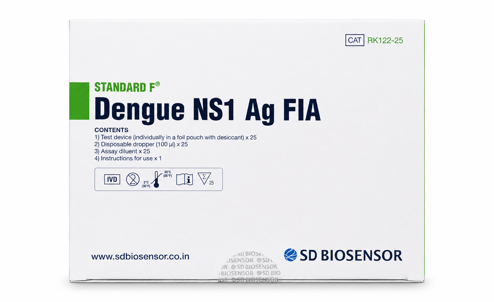 STANDARD F Dengue NS1 Ag FIA