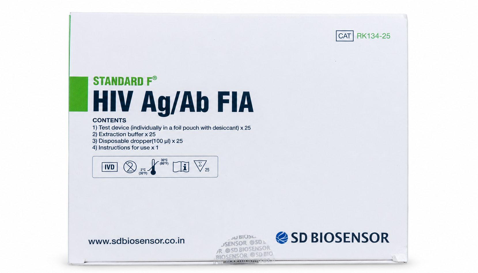 STANDARD F HIV Ag/Ab FIA