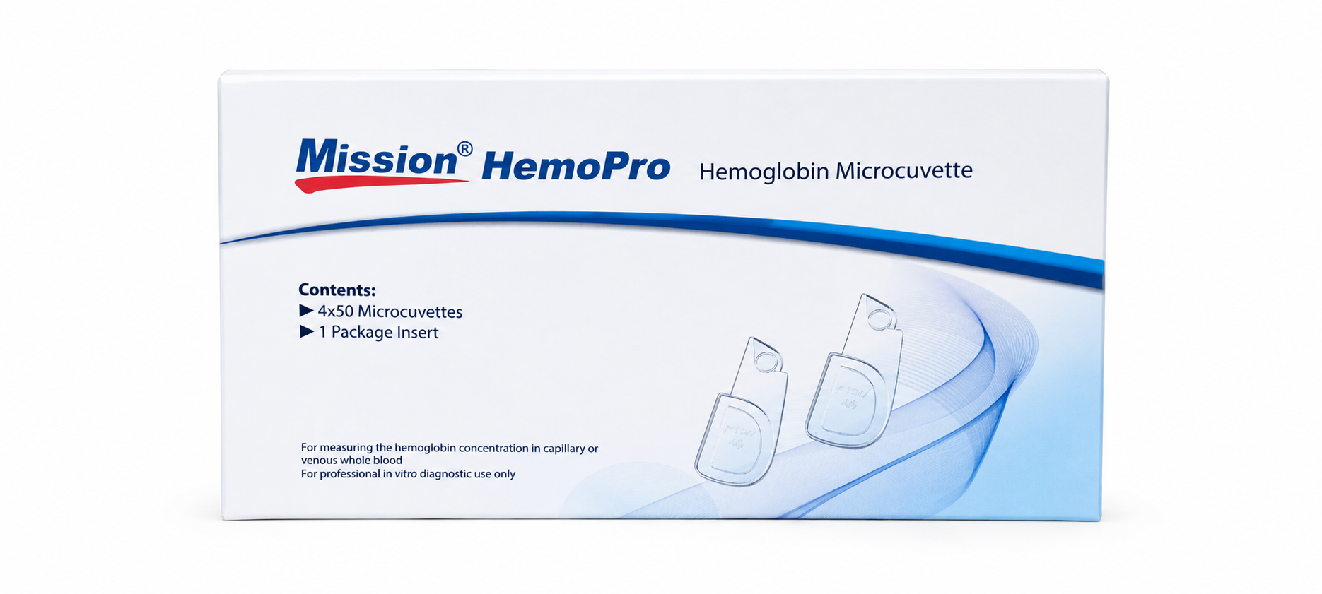 Mission HemoPro Hemoglobin Microcuvettes 200