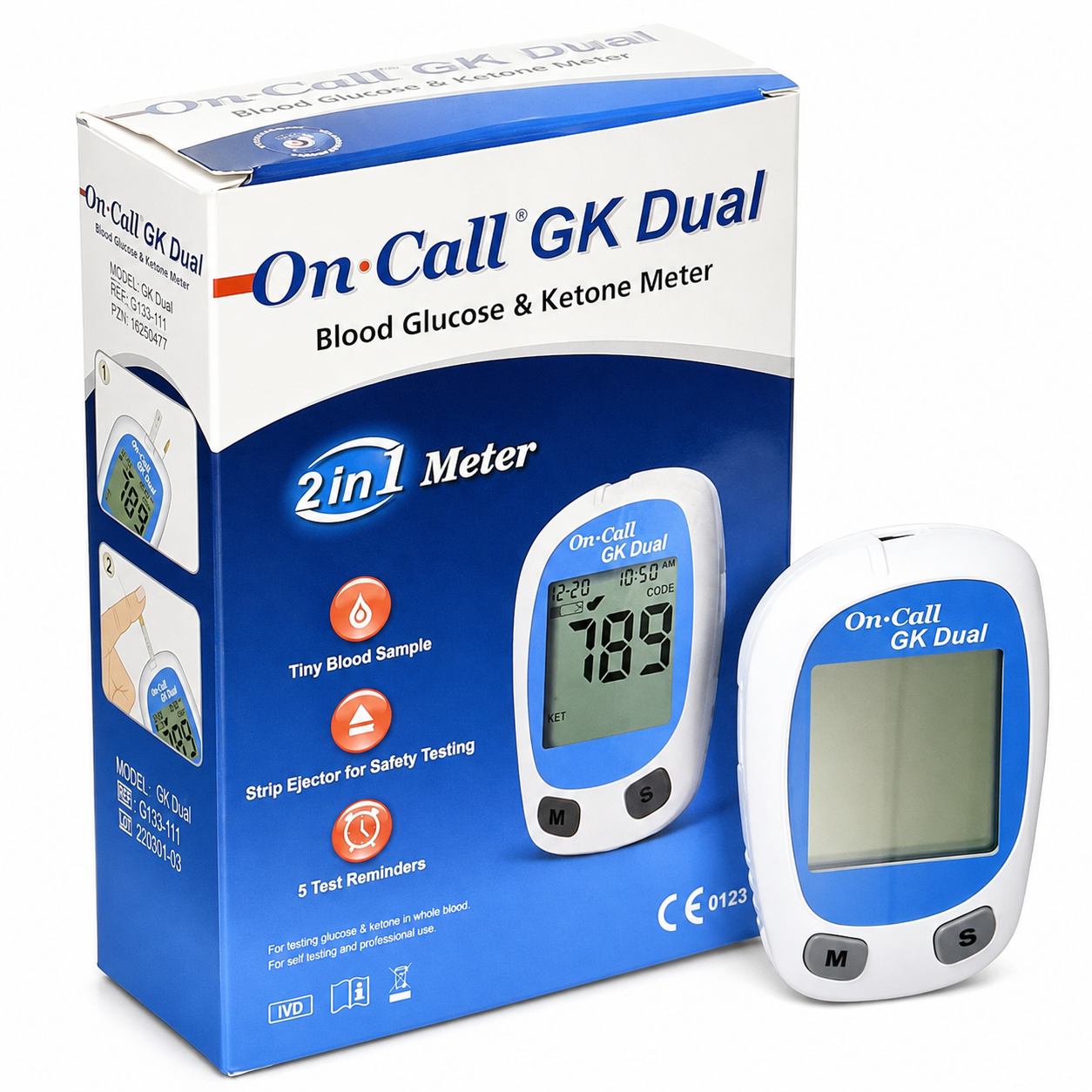 On Call GK Dual Ketone Meter