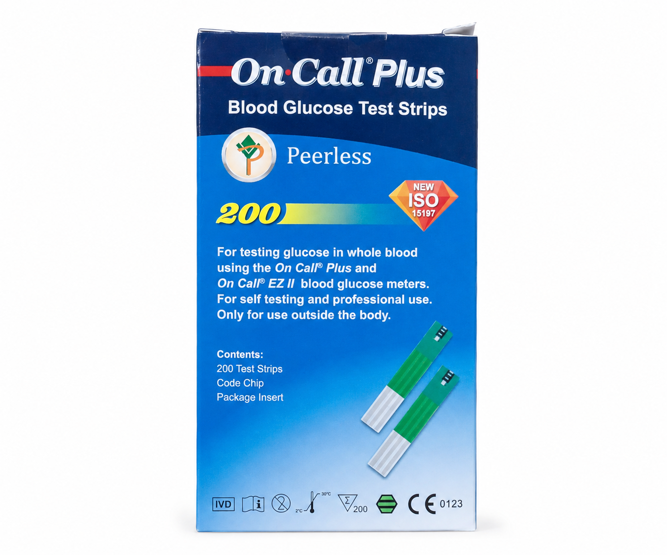 On Call Plus Blood Glucose Test Strips 200