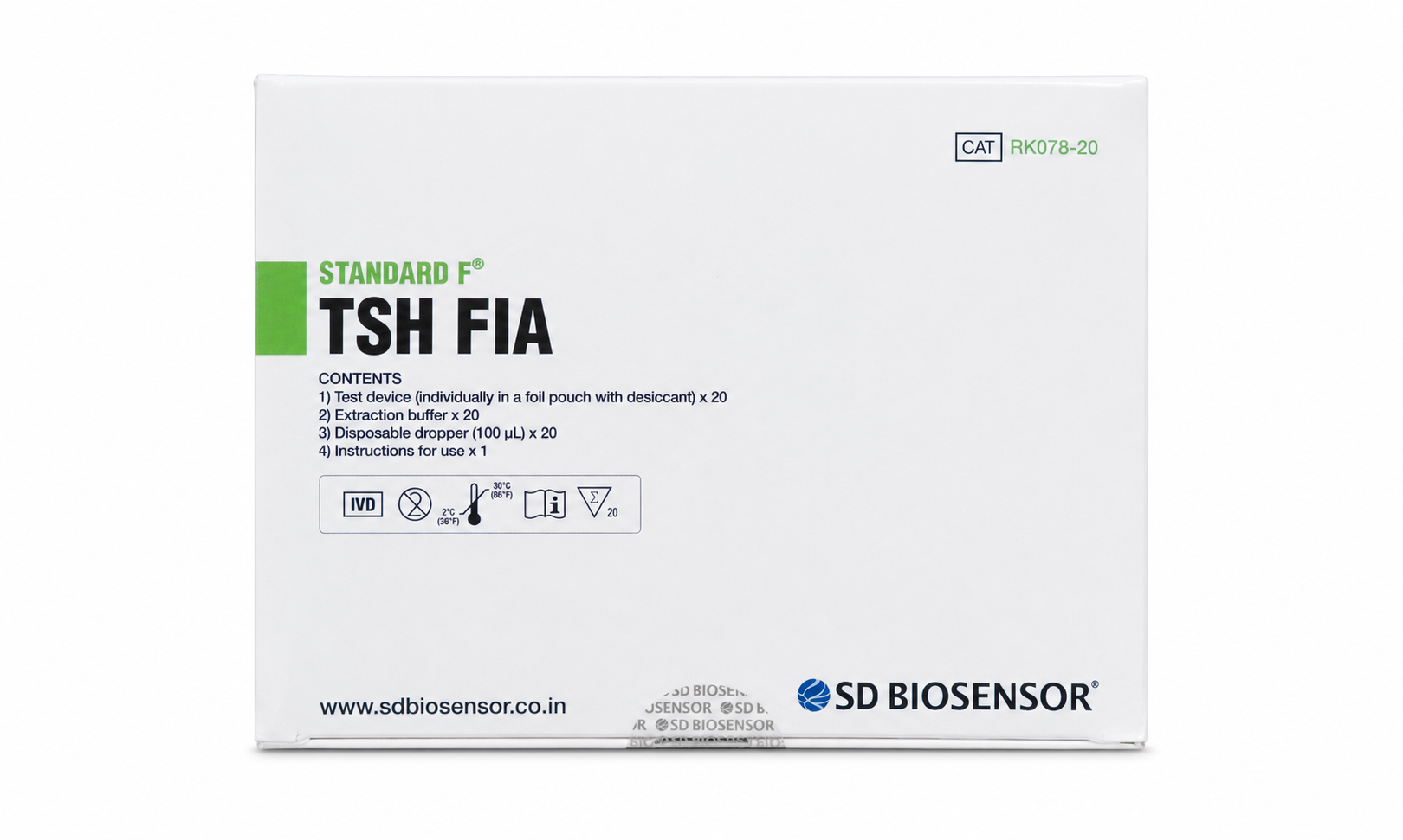 SD TSH FIA 20 Test Kit